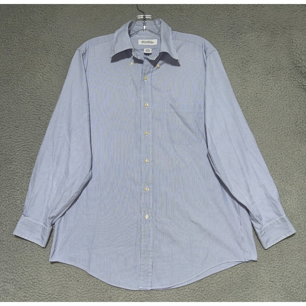 Brooks Brothers Original Polo Shirt striped long sleeve button shirt 15 1/2 - 33